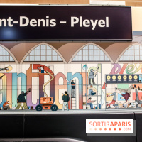 Prolongement de la ligne 14 : nos photos de la gare Saint-Denis-Pleyel