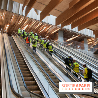 Prolongement de la ligne 14 : nos photos de la gare Saint-Denis-Pleyel - IMG 5090