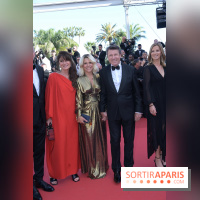 ©Rachid Bellak - Cannes 2024 : Tapis Rouge - Emilia Pérez - Laura Tenoudji et Christian Estrosi