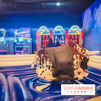 La Tête dans les Nuages - la Défense - taureau mécanique