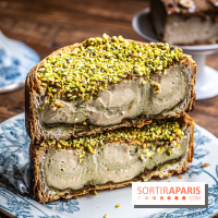 Nèulo Pâtisserie,le Paradis du flan par Pierre Jean Quinonero -  flan pistache