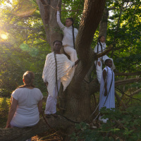 EXPOSITION PERSONNELLE DE JEANNETTE EHLERS AU Bicolore - We're Magic. We're Real (from sunset to sunrise)2021, photo by Christian Brems