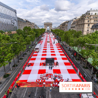 Grand pique nique des Champs-Élysées - photos