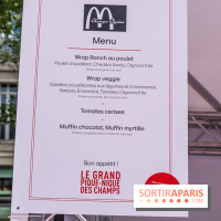 Grand pique nique des Champs-Élysées - photos