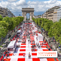 Grand pique nique des Champs-Élysées - photos