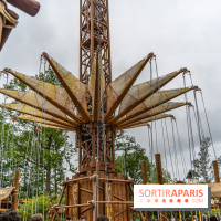 Parc Astérix : inauguration de la Tour Numérobis avec Jamel Debbouze