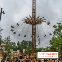 Parc Astérix : inauguration de la Tour Numérobis avec Jamel Debbouze