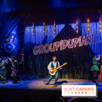 Parc Astérix : inauguration de la Tour Numérobis avec Jamel Debbouze  -  Comédie musicale : C'est du délire