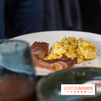 Le brunch maison de l'Auberge des 3 Hameaux, le fantastique brunch des Yvelines -  oeufs brouillés bacon