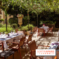 La terrasse jardin Summer de la Bauhinia au Shangri-La Paris -  A7C5580