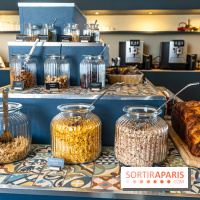 Le Brunch à volonté du belvédère au Domaine de la Corniche dans les Yvelines - photos -  céréales