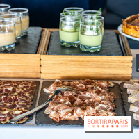 Le Brunch à volonté du belvédère au Domaine de la Corniche dans les Yvelines - photos -  charcuteries