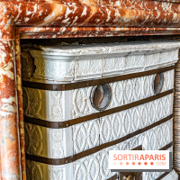 Le Château de la Roche Guyon, le château troglodyte dans le Val-d'Oise - 95 -  cheminée