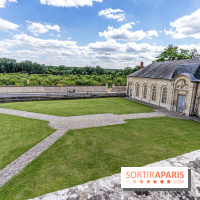 Le Château de la Roche Guyon, le château troglodyte dans le Val-d'Oise - 95 -  terrasse