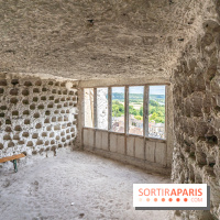 Le Château de la Roche Guyon, le château troglodyte dans le Val-d'Oise - 95 -  pigeonnier