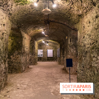 Le Château de la Roche Guyon, le château troglodyte dans le Val-d'Oise - 95 -  sous-terrains