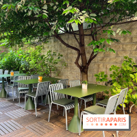 Hôtel Rosalie - Patio terrasse