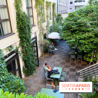 Hôtel Rosalie - Patio terrasse