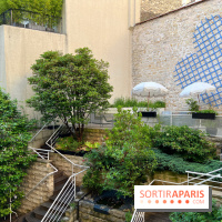 Hôtel Rosalie - Patio terrasse