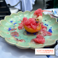 Moët in Paris by Allénos - Dessert pêche et champagne