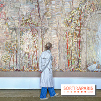 L'exposition de la broderie monumentale d'Eva Jospin à l'Orangerie du Château de Versailles