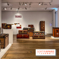 L'exposition de malles Louis Vuitton chez Christie's Paris