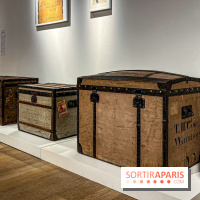 L'exposition de malles Louis Vuitton chez Christie's Paris