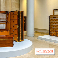 L'exposition de malles Louis Vuitton chez Christie's Paris