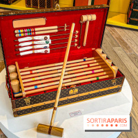 L'exposition de malles Louis Vuitton chez Christie's Paris