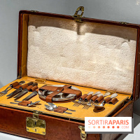L'exposition de malles Louis Vuitton chez Christie's Paris