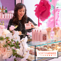 Le Café de la Rose Lancôme par Nina Métayer sur les Champs-Elysées à Paris