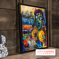 À la croisée des arts, le festival street art gratuit dans la Chapelle Jeanne d'Arc Paris 14e  et fête de la musique 2024 -  A7C7334