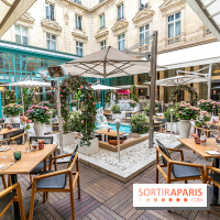 La Terrasse des Roses au Westin Paris Vendome, le patio floral confidentiel