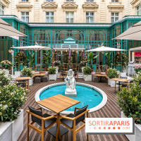 La Terrasse des Roses au Westin Paris Vendome, le patio floral confidentiel