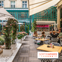 La Terrasse des Roses au Westin Paris Vendome, le patio floral confidentiel