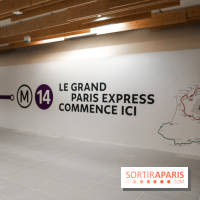 Inauguration du prolongement de la ligne 14, nos photos
