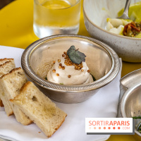 Belle Maison, Bistrot iodé, restaurant de poissons et fruits de mer Paris 9 -  tarama de cabillaud