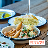 Tina restaurant - bar à Tapas Paris 6  -  Ensaladilla rusa - tortilla