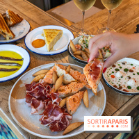 Tina restaurant - bar à Tapas Paris 6  -  pata negra - pan con tomate