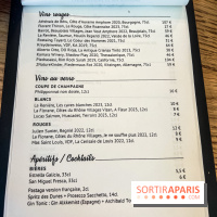 Tina restaurant - bar à Tapas Paris 6  - carte - menu