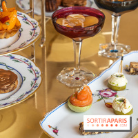 Le Tea Time de la Reine d'Ore à Versailles -  pièces salées