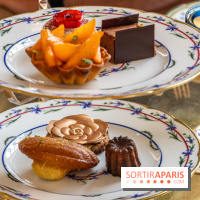 Le Tea Time de la Reine d'Ore à Versailles -  pièces sucrées