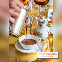 Le Tea Time de la Reine d'Ore à Versailles -  chocolat chaud Ducasse