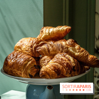Le brunch à volonté de Chez Molly à Versailles dans les Yvelines - 78 -  viennoiseries - croissant - pain au chocolat