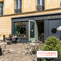 Le brunch à volonté de Chez Molly à Versailles dans les Yvelines - 78 -  terrasse salon de thé