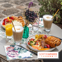 Le brunch à volonté de Chez Molly à Versailles dans les Yvelines - 78 -  table terrasse