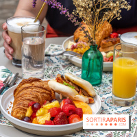 Le brunch à volonté de Chez Molly à Versailles dans les Yvelines - 78 -  table terrasse 