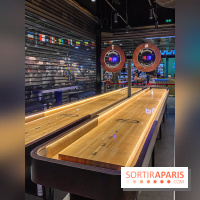 Shuffled, l'enseigne de shuffleboard à Boom Boom Villette - IMG 8527