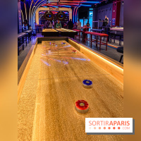 Shuffled, l'enseigne de shuffleboard à Boom Boom Villette - IMG 8588