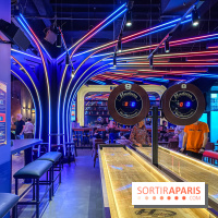 Shuffled, l'enseigne de shuffleboard à Boom Boom Villette - IMG 8593